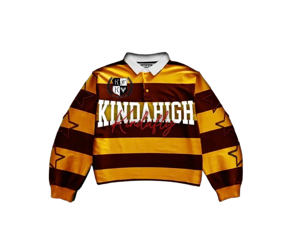 KINDAHIGH Rugby – Striped Polo