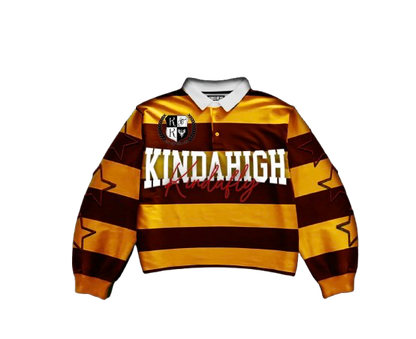KINDAHIGH Rugby – Striped Polo