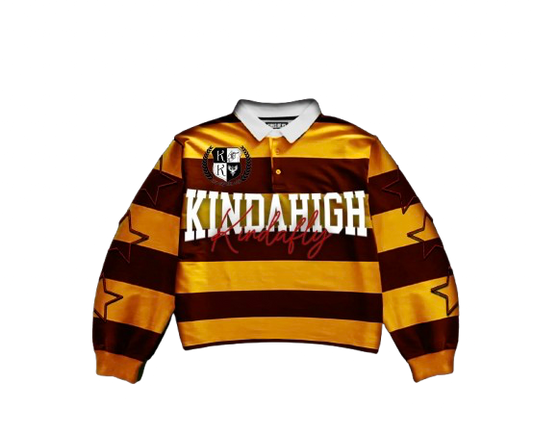 KINDAHIGH Rugby – Striped Polo